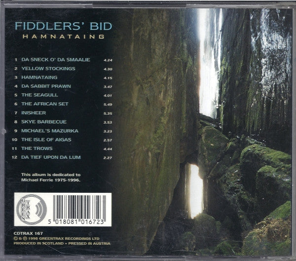 Fiddler's Bid : Hamnataing (CD, Album)