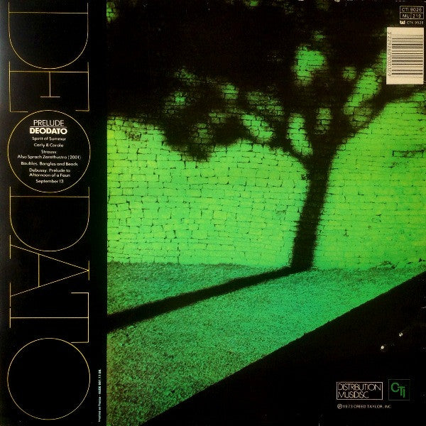 Eumir Deodato : Prelude (LP, Album, RE)