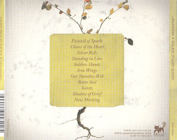 Amandine (2) : Solace In Sore Hands (CD, Album)