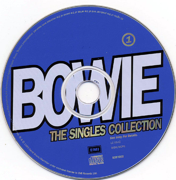 David Bowie : The Singles Collection 1 (CD, Comp)