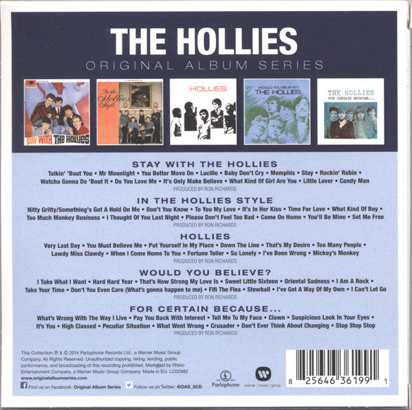 The Hollies : Original Album Series (Box, Comp + CD, Album, RE + CD, Album, RE + CD, Al)
