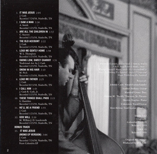 Johnny Cash : Hymns By Johnny Cash (CD, Album, RE)