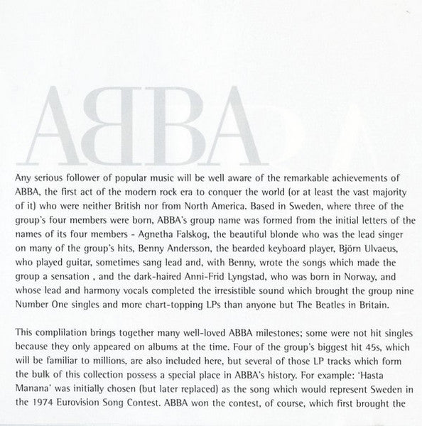 ABBA : ABBA (CD, Comp)