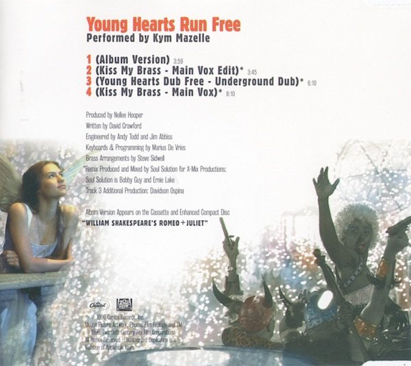 Kym Mazelle : Young Hearts Run Free (CD, Single)