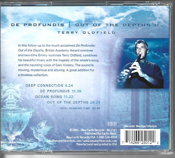 Terry Oldfield : De Profundis: Out Of The Depths II (CD, Album)