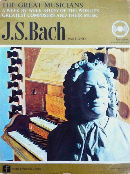 J.S.Bach* : J. S. Bach (Part One) (10")