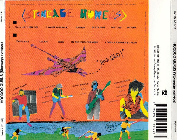 Hoodoo Gurus : Stoneage Romeos (CD, Album, RE)