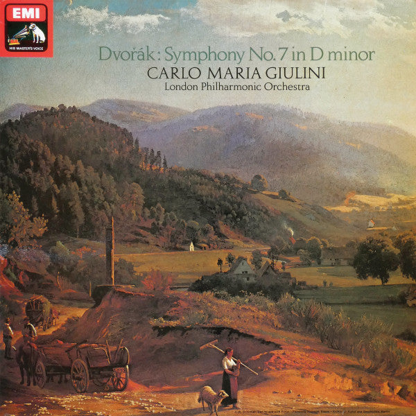 Antonín Dvořák - Carlo Maria Giulini, London Philharmonic Orchestra : Symphony No. 7 In D Minor (LP, Quad)