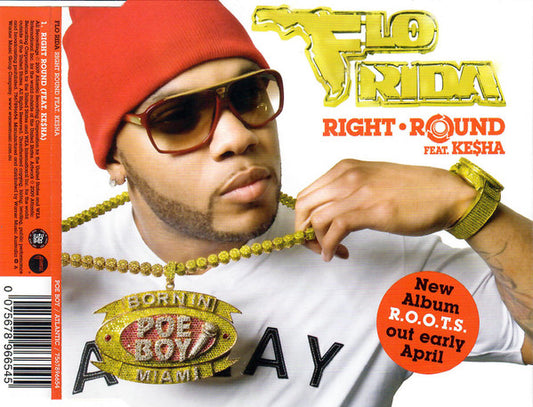Flo Rida feat. Ke$ha* : Right Round (CD, Single)