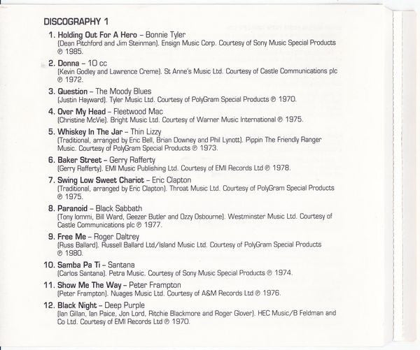 Various : The Rock Collection (Rock Heroes) (2xCD, Comp)