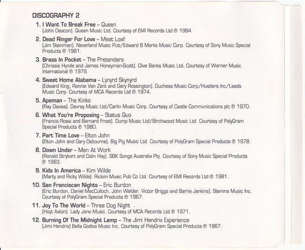 Various : The Rock Collection (Rock Heroes) (2xCD, Comp)