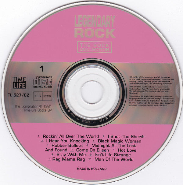 Various : The Rock Collection: Legendary Rock (2xCD, Comp)
