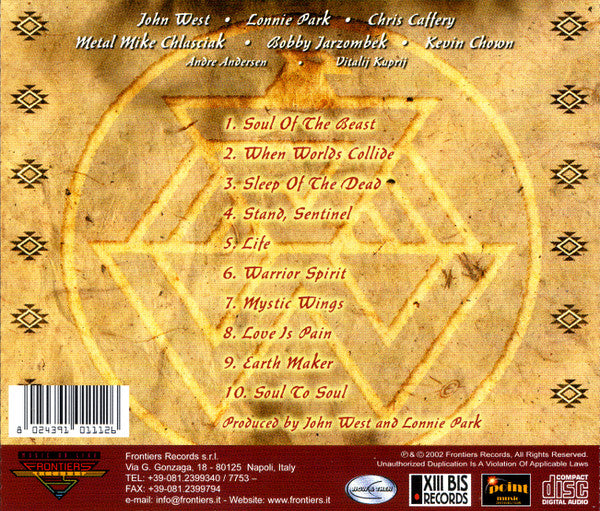 John West : Earth Maker (CD, Album)