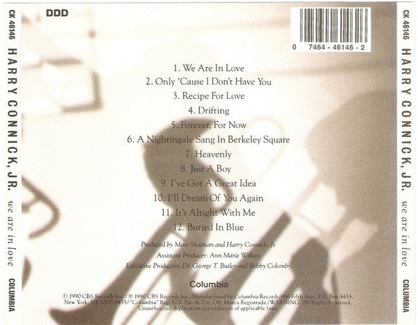 Harry Connick, Jr. : We Are In Love (CD, Album)