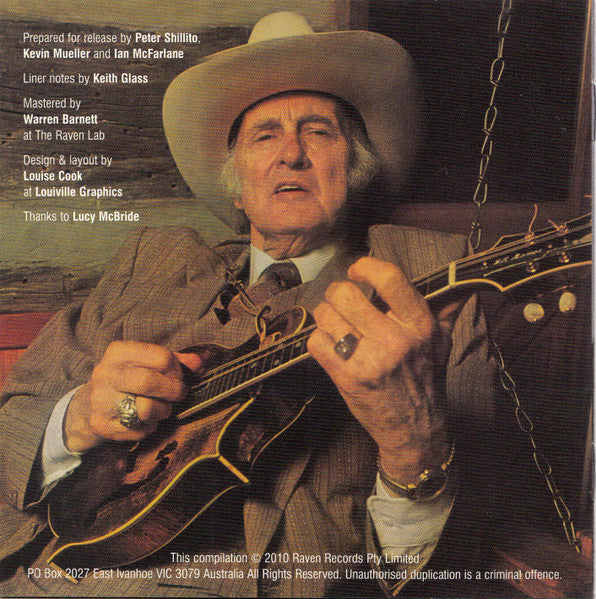 Bill Monroe : Bill Monroe And Friends / Stars Of The Bluegrass Hall Of Fame (CD, Comp)
