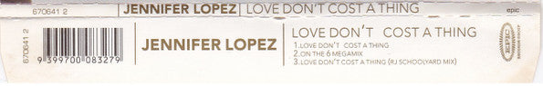 Jennifer Lopez : Love Don't Cost A Thing (CD, Single)