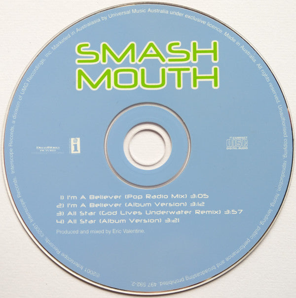Smash Mouth : I'm A Believer (CD, Maxi)
