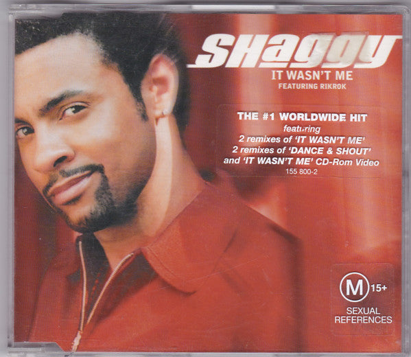 Shaggy Featuring Rikrok* : It Wasn't Me (CD, Single, Enh)