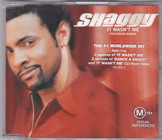 Shaggy Featuring Rikrok* : It Wasn't Me (CD, Single, Enh)