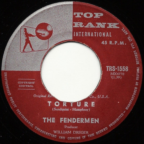 The Fendermen : Mule Skinner Blues (7", Single)