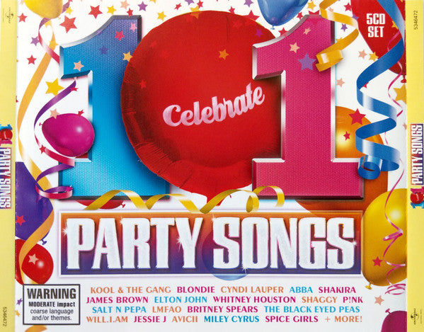 Various : 101 Party Songs (5xCD, Comp)