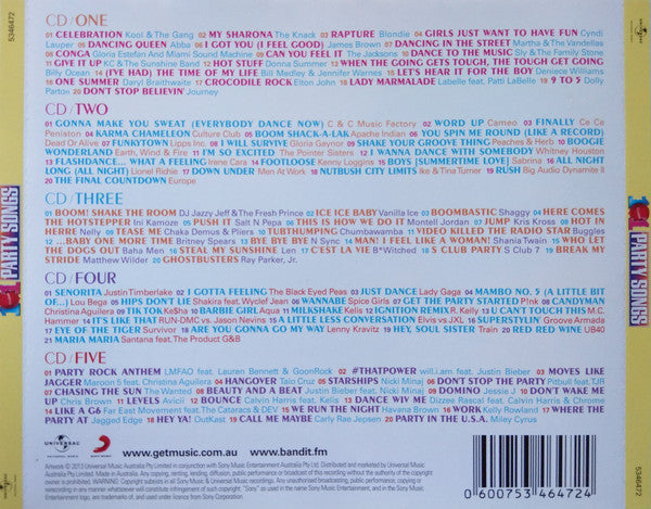 Various : 101 Party Songs (5xCD, Comp)