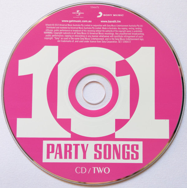 Various : 101 Party Songs (5xCD, Comp)