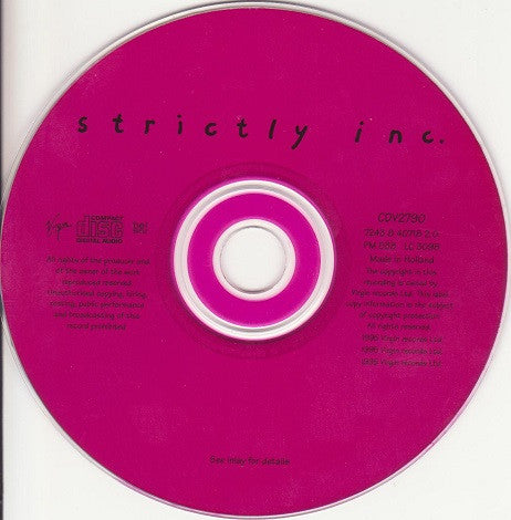 Strictly Inc. : Strictly Inc. (CD, Album)
