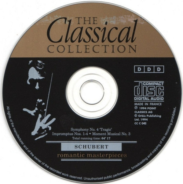 Schubert* / Various : Romantic Masterpieces (CD, Comp)