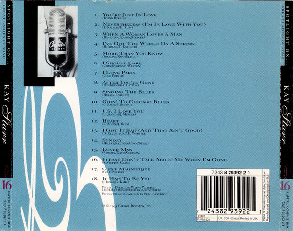 Kay Starr : Spotlight On ... Kay Starr (CD, Comp)