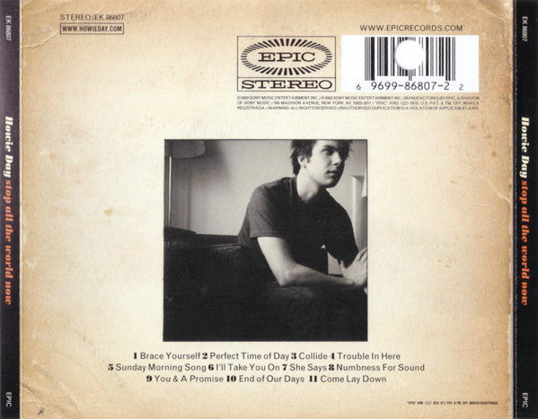 Howie Day : Stop All The World Now (CD, Album)