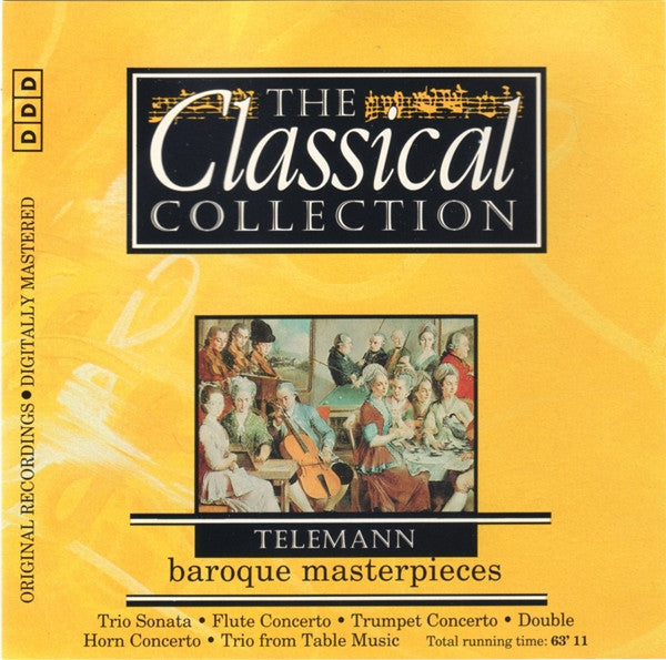 Telemann* : Baroque Masterpieces (CD, Comp)