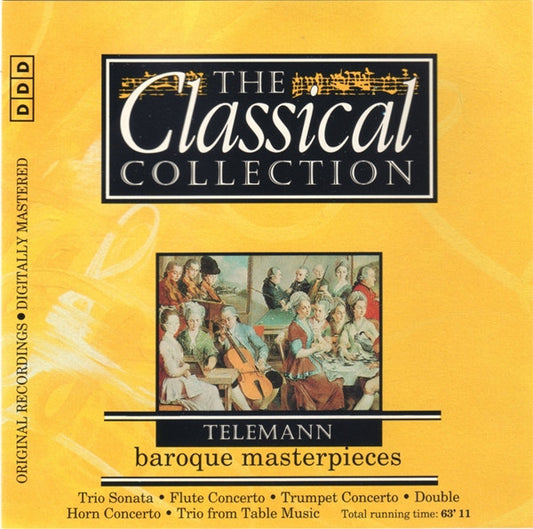 Telemann* : Baroque Masterpieces (CD, Comp)