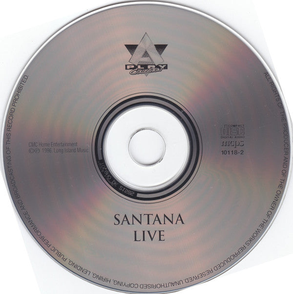 Santana : Live (CD, Comp)