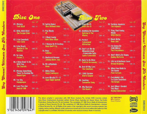 Various : Say Cheese! Ultimate One Hit Wonders (2xCD, Comp)
