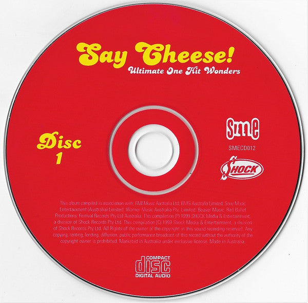 Various : Say Cheese! Ultimate One Hit Wonders (2xCD, Comp)