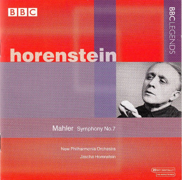 Mahler*, Jascha Horenstein, New Philharmonia Orchestra : Symphony No. 7 (CD, Album, RM)