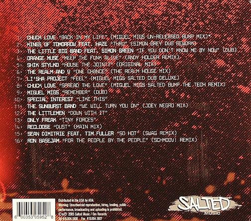 Miguel Migs : Get Salted Volume 1 (CD, Mixed)