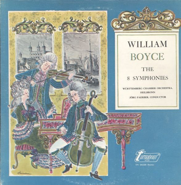 William Boyce, Württemberg Chamber Orchestra, Heilbronn*, Jörg Faerber : The 8 Symphonies (LP, Album)