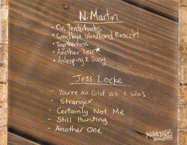 Jess Locke & N. Martin* : The (Temperamental) Locket (CDr, Album + Cass, Album)