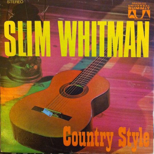 Slim Whitman : Country Style (LP, Album, RE)