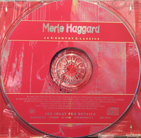 Merle Haggard : 20 Country Classics (CD, Comp)