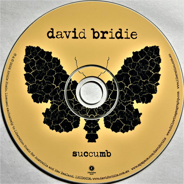 David Bridie : Succumb (CD)