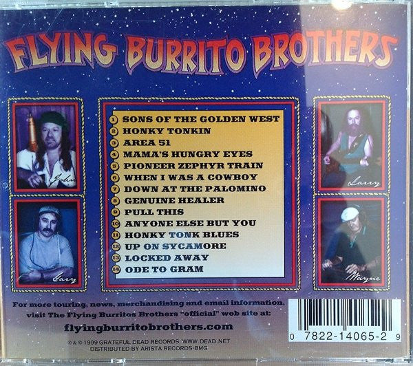The Flying Burrito Bros : Sons Of The Golden West (CD, Album)