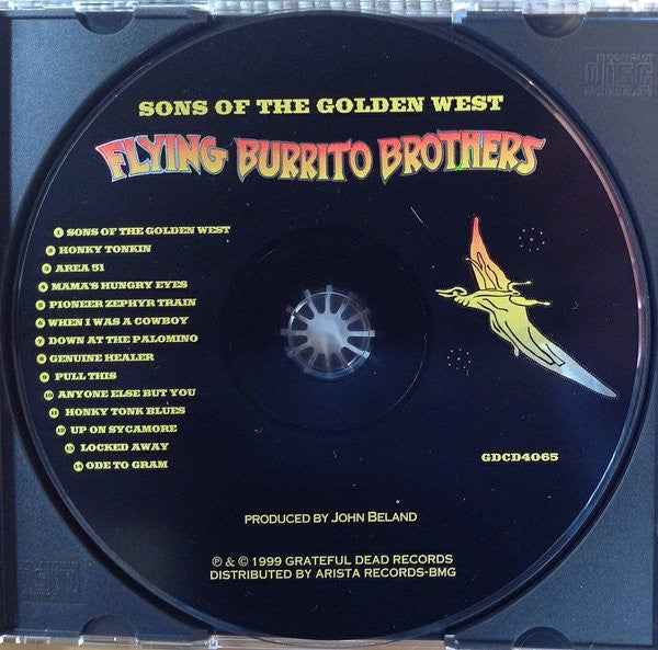 The Flying Burrito Bros : Sons Of The Golden West (CD, Album)