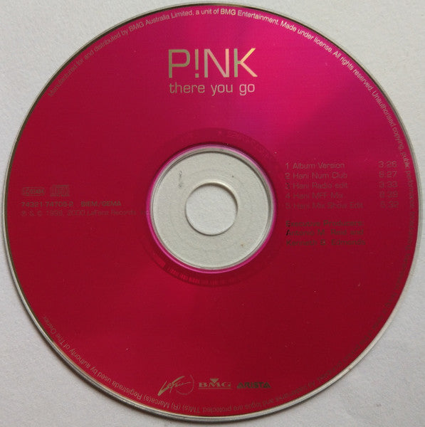 P!NK : There You Go (CD, Single)