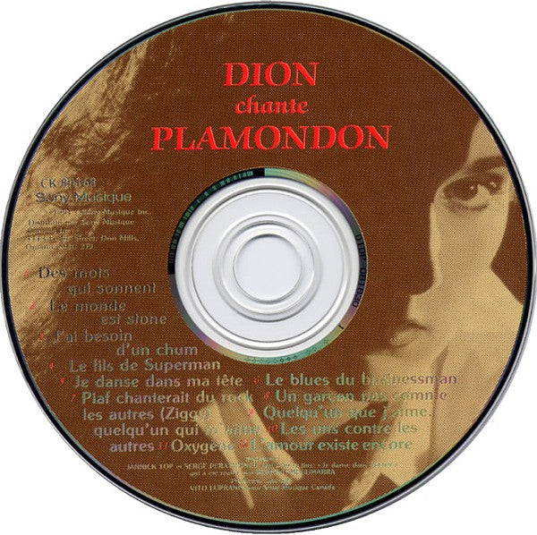 Celine Dion* : Dion Chante Plamondon (CD, Album, RE)