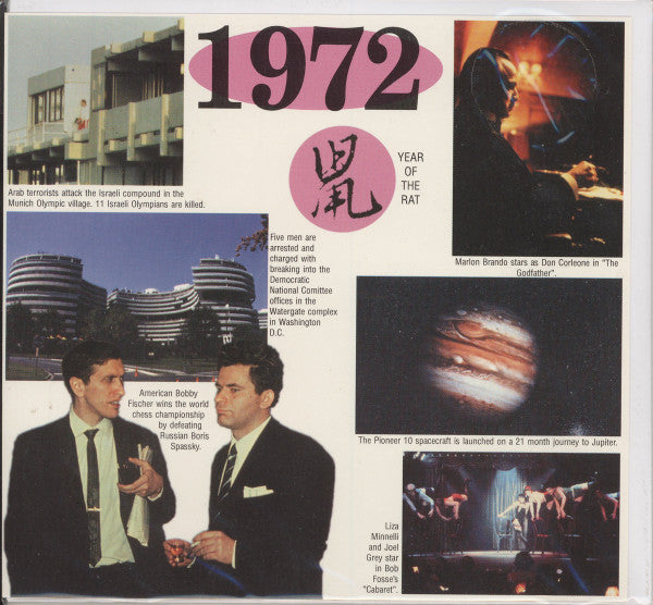 Various : 20 Original Chart Hits - 1972 (CD, Comp, Gre)