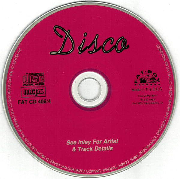 Various : Disco - Volume Four (CD, Comp)