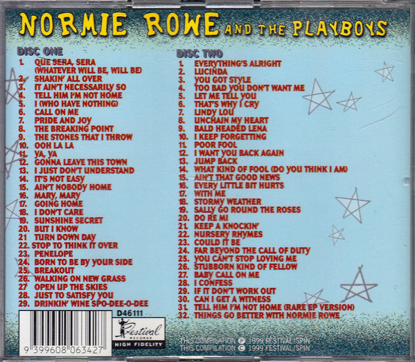 Normie Rowe And The Playboys* : The Early Anthology (2xCD, Comp)